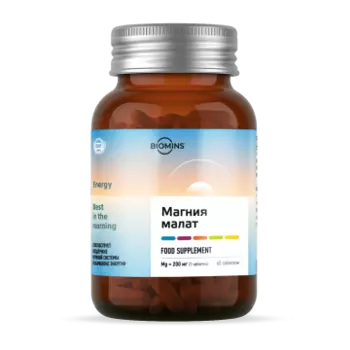 Biomins, Магний (малат), таблетки, 60 шт.