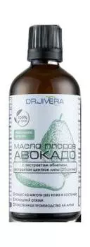 DOCTOR JIVERA, Масло плодов авокадо с экстрактом облепихи и экстрактом цветков липы, жидкость, 100 мл