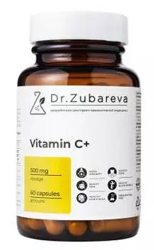 Dr.Zubareva, Витамин С (аскорбат кальция), капсулы, 60 шт.