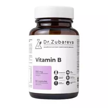 Dr.Zubareva, Витамины группы В, капсулы, 60 шт.
