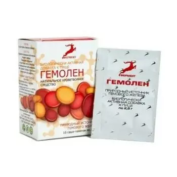 ФЕРМЕНТ, «Гемолен» (источник железа, для иммунитета), саше, 10 шт