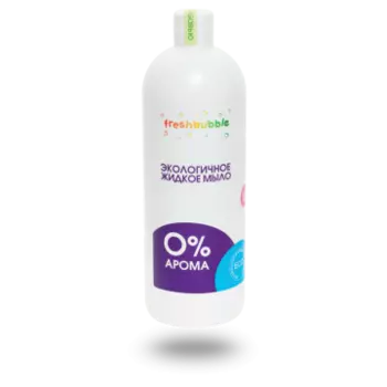 FRESHBUBBLE, Жидкое мыло без аромата, жидкость, 1 л