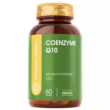 Green Leaf Formula, Коэнзим Q10 (убихинон), капсулы, 60 шт.