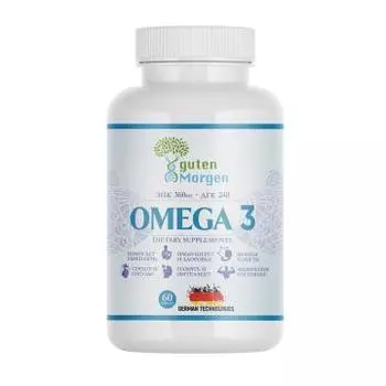 Guten Morgen, Омега-3, капсулы, 60 шт.