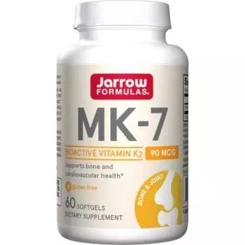 Jarrow Formulas, Витамин K2 (МК-7), капсулы, 60 шт.