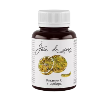 Joie de vivre, Комплекс «Витамин C + имбирь», капсулы, 30 шт.