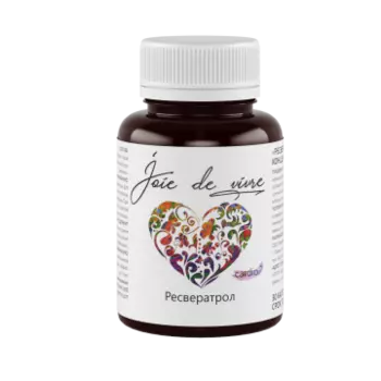 Joie de vivre, Ресвератрол, капсулы, 30 шт.