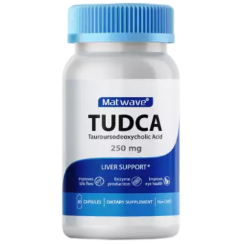 Matwave, TUDCA (тауроурсодезоксихолевая кислота), капсулы, 60 шт.