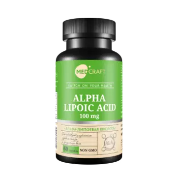 MEDCRAFT, Альфа-липоевая кислота, капсулы, 60 шт.