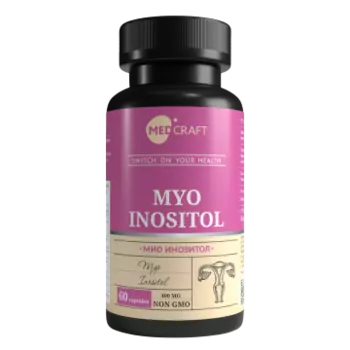 MEDCRAFT, Мио-инозитол, капсулы, 60 шт.