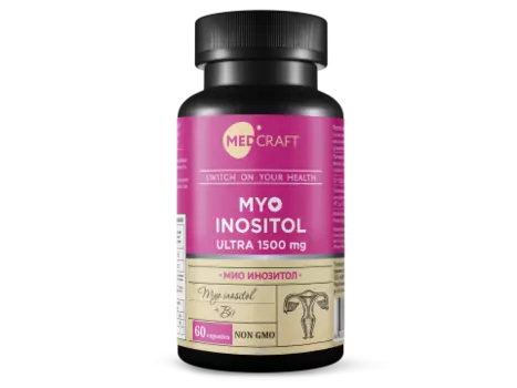 MEDCRAFT, Мио-инозитол Ультра, капсулы, 60 шт.