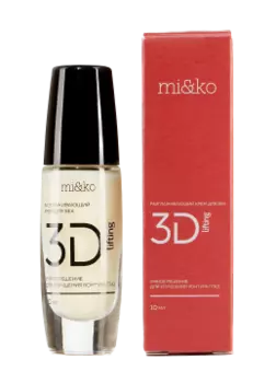 MI&KO, Разглаживающий крем для век «3D-Lifting», жидкость, 10 мл
