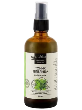 MI&KO, Тоник для лица «Лайм и мята», 100 мл