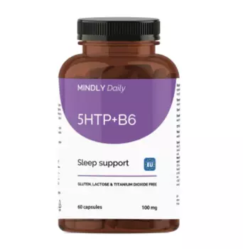 MINDLY, 5-HTP + витамин B6, капсулы, 60 шт.