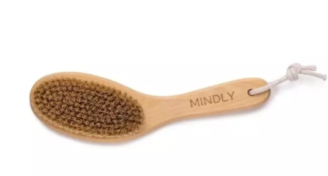 MINDLY, Щетка для сухого массажа, 250 г