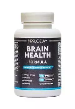 MOLODAY, Brain Health (для поддержания когнитивных функций), капсулы, 90 шт.