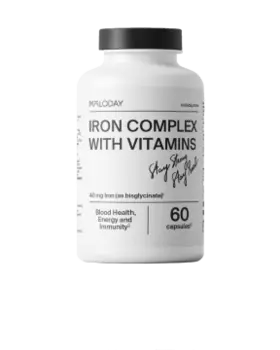 MOLODAY, Комплекс железа (бисглицинат), капсулы, 60 шт.