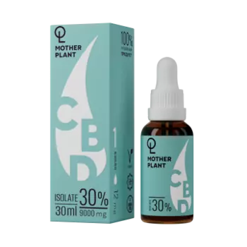 MotherPlant, CBD масло 30% «Изолят» (без привкуса), жидкость, 30 мл