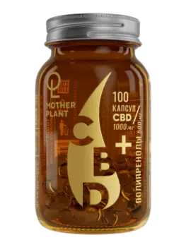 MotherPlant, Масло CBD с полипренолами, капсулы, 100 шт.