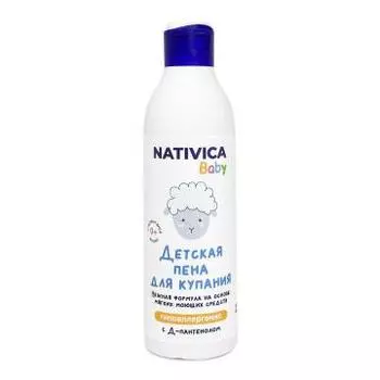 Nativica Baby, Детская пена для купания 0+, 250 мл