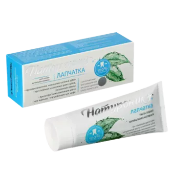 Натуроник, Лапчатка Паста зубная натуральная (отбеливающая), 75 мл