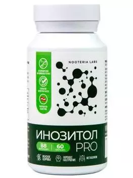 Nooteria Labs, Инозитол ПРО (мио-инозитол), капсулы, 60 шт.