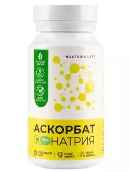 Nooteria Labs, Витамин С (аскорбат натрия), капсулы, 60 шт.