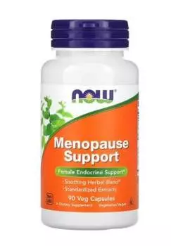 Now Foods, Menopause Support (поддержка в менопаузу), вегетарианские капсулы, 90 шт.