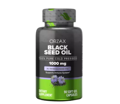 ORZAX, Масло черного тмина, капсулы, 90 шт.