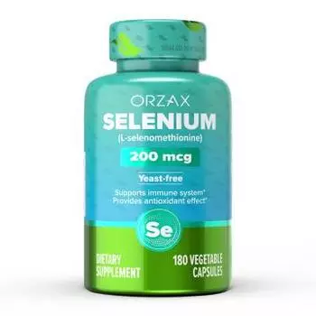 ORZAX, Селен, капсулы, 180 шт.