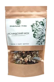 Правильные травы, Исландский мох, 20 г