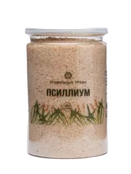 Правильные травы, Псиллиум (шелуха семян подорожника), 200 г