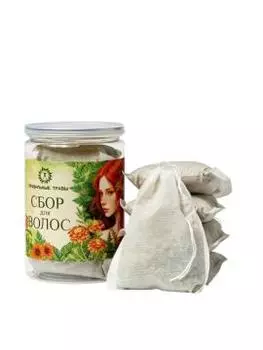 Правильные травы, Сбор для волос, саше, 5*20 г