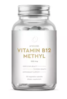 Probiolab, Витамин B12 (Метилкобаламин), вегетарианские капсулы, 120 шт.