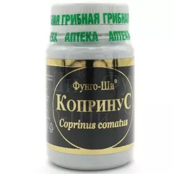 Prodex, Гриб «Копринус» (для борьбы с алкогольной зависимостью), капсулы, 60 шт.