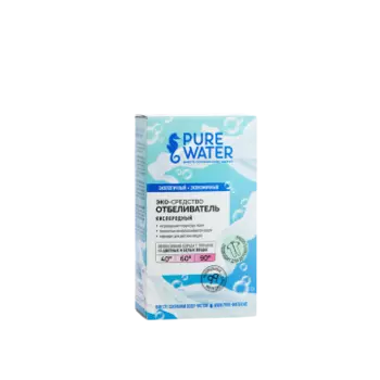 Pure Water, Экологичный отбеливатель, порошок, 400 г