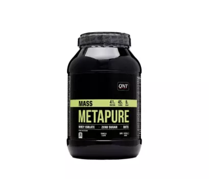 QNT, Гейнер «Metapure Mass», со вкусом ванили, порошок, 1815 г