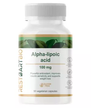 RestartBio, Альфа-липоевая кислота, капсулы, 90 шт.