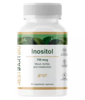 Restartbio, Инозитол (мио-инозитол), капсулы, 60 шт.