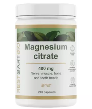 Restartbio, Магний (цитрат), капсулы, 240 шт.