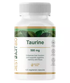 RestartBio, Таурин, капсулы, 120 шт.