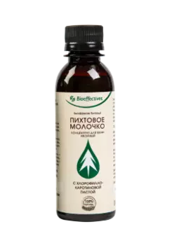 Солагифт, Bioeffectives, «Пихтовое молочко» для ванн с хлорофилло-каротиновой пастой, жидкость,200 мл