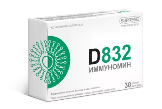 Supreme Pharmatech, Комплекс D832 «Иммуномин», капсулы, 30 шт.