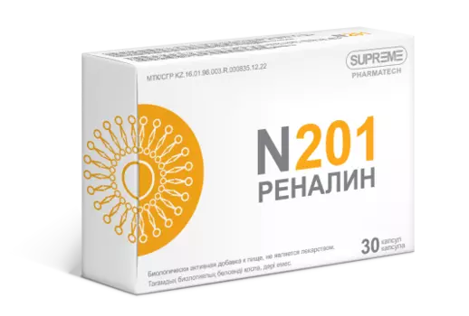 Supreme Pharmatech, Комплекс N201 «Реналин», капсулы, 30 шт.