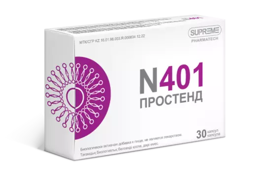 Supreme Pharmatech, Комплекс N401 «Простенд», капсулы, 30 шт.