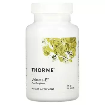 Thorne Research, Ultimate-E, жевательные капсулы, 60 шт.