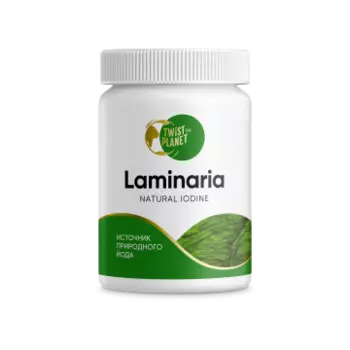 Twist the Planet, Ламинария (источник йода), таблетки, 60 шт.