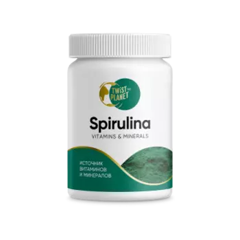 Twist the Planet, Спирулина, таблетки, 90 шт.