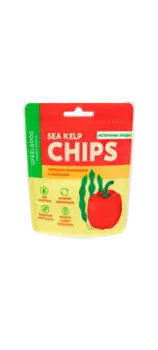 UFEELGOOD, Чипсы из ламинарии с паприкой, 50 г