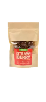 UFEELGOOD, Конфеты «Клубника сублимированная молекулярной сушки в шоколаде» (на растительном сырье), 60 г